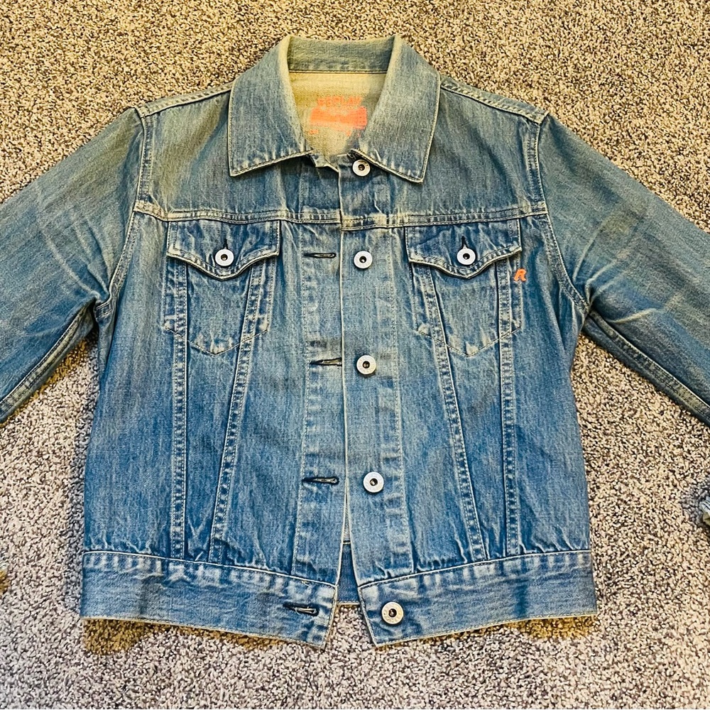 REPLAY JEANS JACKET woman sz M